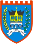 Former emblem of Payakumbuh City (1972–2012). With the addition of more nagaris into its territory, this logo was deemed not reflecting the current reality and replaced.