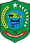 Coat of arms of North Padang Lawas Regency