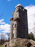 Lambert Tower on basalt outcrop