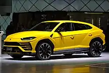 Lamborghini Urus at Geneva Motorshow 2018