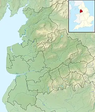 Hawes Water is located in Lancashire