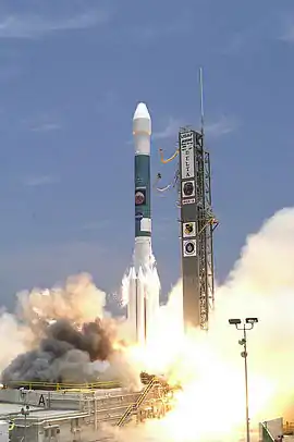 Delta II launching Spirit rover, Jun 2003