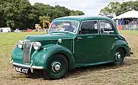 Sports saloon by Barker, 1951