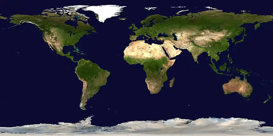 Cretoxyrhina is located in Earth