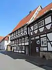 Eckmaenneken-House in Warburg; eldest-dated timber-framed-house of Westphalia