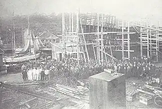 Old shipyard in Langesund