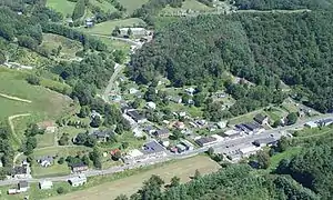 Aerial Photo of Lansing, NC