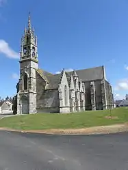 The chapel of Notre-Dame de la Cour, in Lantic