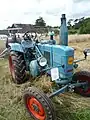 Old tractor from Boldrup Museum.