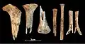 Burial 6. Perimortem fracture on long bones