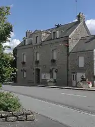 The town hall in Larchamp