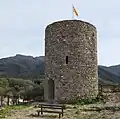 The tower of the castle (view northwest)