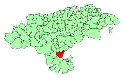 Location of Las Rozas de Valdearroyo