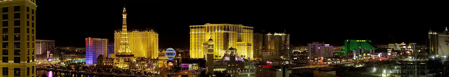 The largest of Southern Nevada's casinos are located on the Las Vegas Strip in 2007