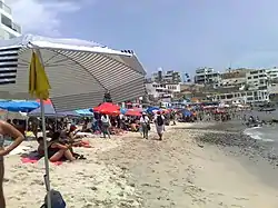 A beach in San Bartolo