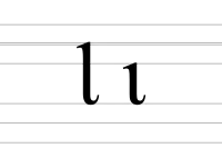 Upper and lower case Latin iota