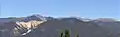 A panorama of the Latir Peak Wilderness from Red River Pass