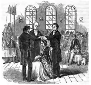 Image 3A Latter Day Saint confirmation c. 1852 (from Mormons)