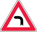 Dangerous curve to the left