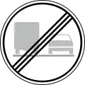 End of overtaking prohibition by trucks