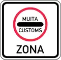 Customs area