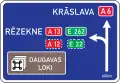 Preliminary direction indicator