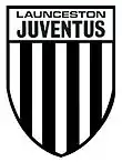 Launceston Juventus club crest designed by Ross Wesson in the 1980s