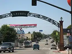 MacArthur Boulevard, the heart of the Laurel district