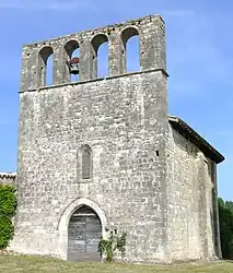 The church in Laussou