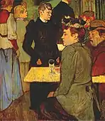 Un coin du Moulin de la Galette, National Gallery of Art,  Washington D.C.