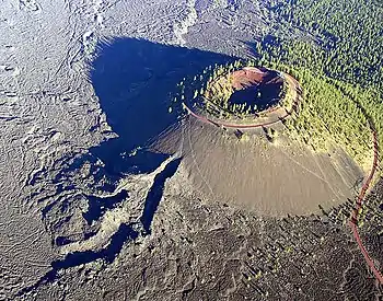 Image 31Lava Butte, Oregon, erupted roughly 5000 years BCE (from Geology of the Pacific Northwest)