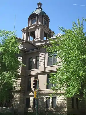 Lawrence County Courthouse in Deadwood