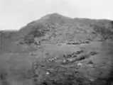 Mud-brick masonry of the layer pyramid, 1910.