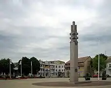 Independence Square in Lazdijai