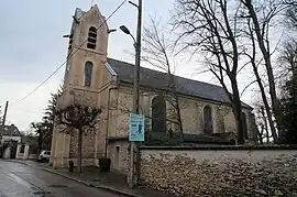 The church in Le Mée-sur-Seine