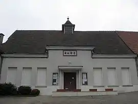 The town hall in Le Montet