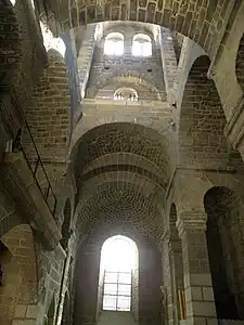 Interior of the bell tower