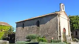 Church in hamlet of Le Somail