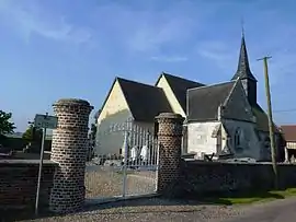 The church in Le Tilleul-Lambert