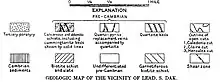 Lead Geologic Map Legend