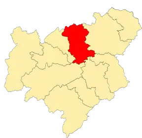 Location of the ward