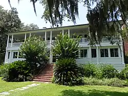 Main House at Lebanon Plantation in Savannah, GA