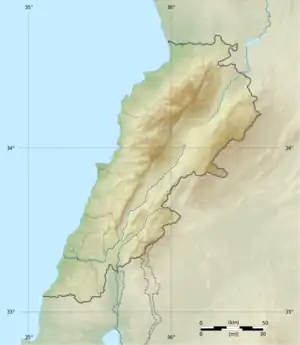 Ejdabrine is located in Lebanon