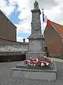 Lecelles, war memorial