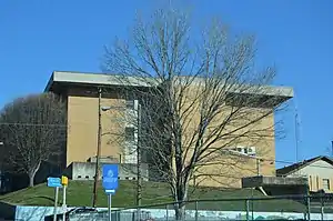 Lee County Courthouse on Main Street