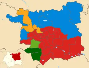 2016 results map