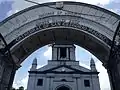 archway at the cathedral's vicinity