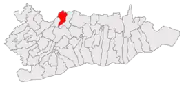 Location in Călărași County