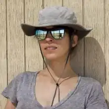 Leila Nadir, at Desert Research Station, Center for Land Use Interpretation, Hinkley, CA, 2016