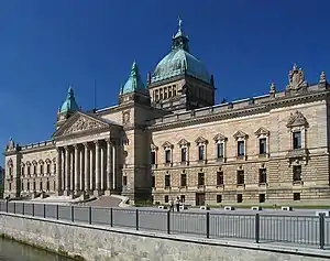 Reich Court building in Leipzig